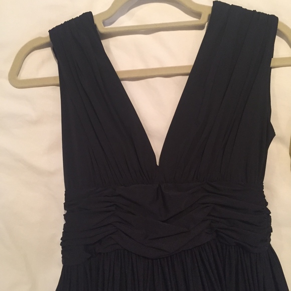 Floor Length Ball Gown (Navy) - Picture 4 of 5